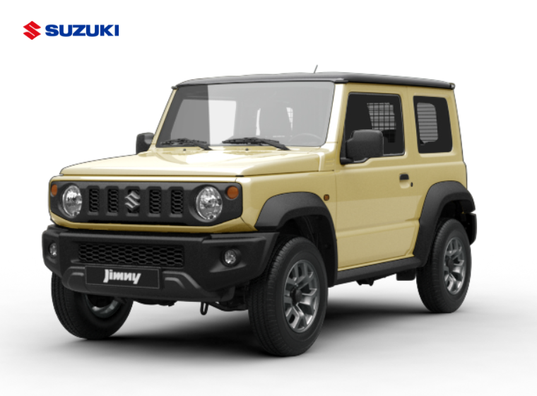 JIMNY 2 TONE MÀU TRẮNG NGÀ ĐEN