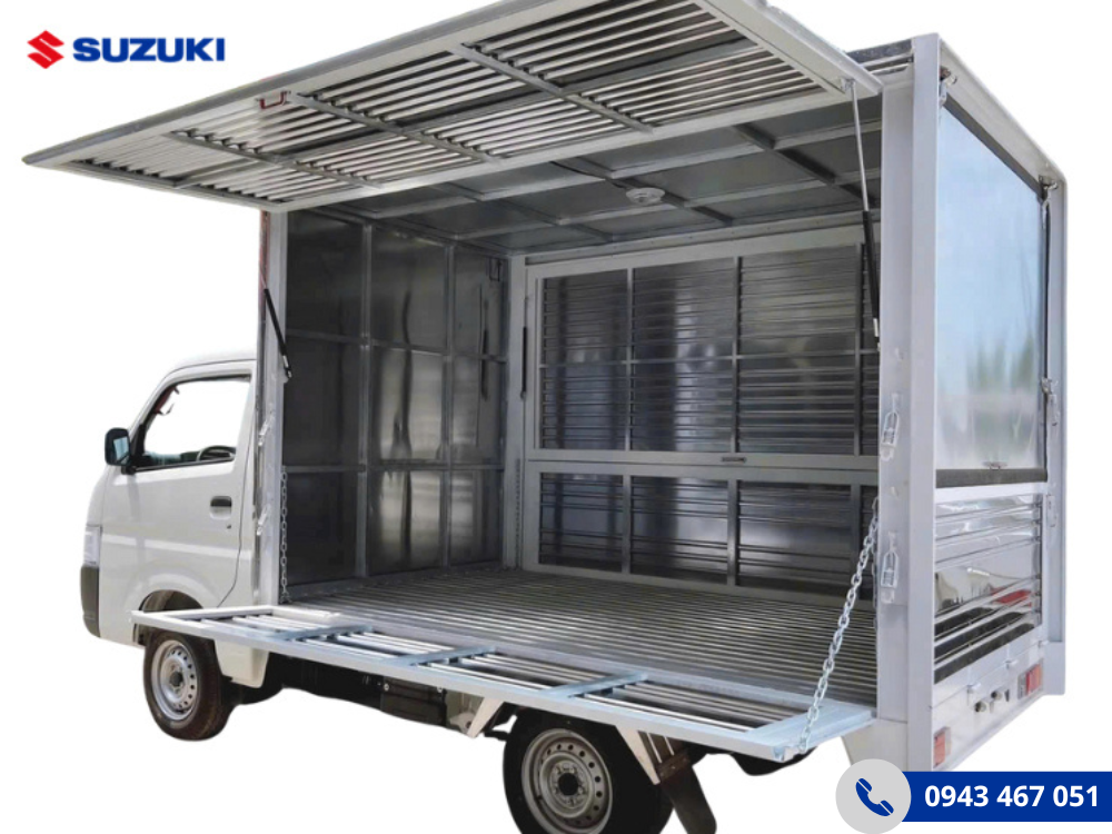 Mẫu xe Suzuki Carry Pro thùng kín cánh dơi Suzuki Việt Nhật