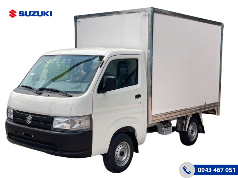 Mẫu xe Suzuki Carry Pro thùng kín composite tại Suzuki Việt Nhật