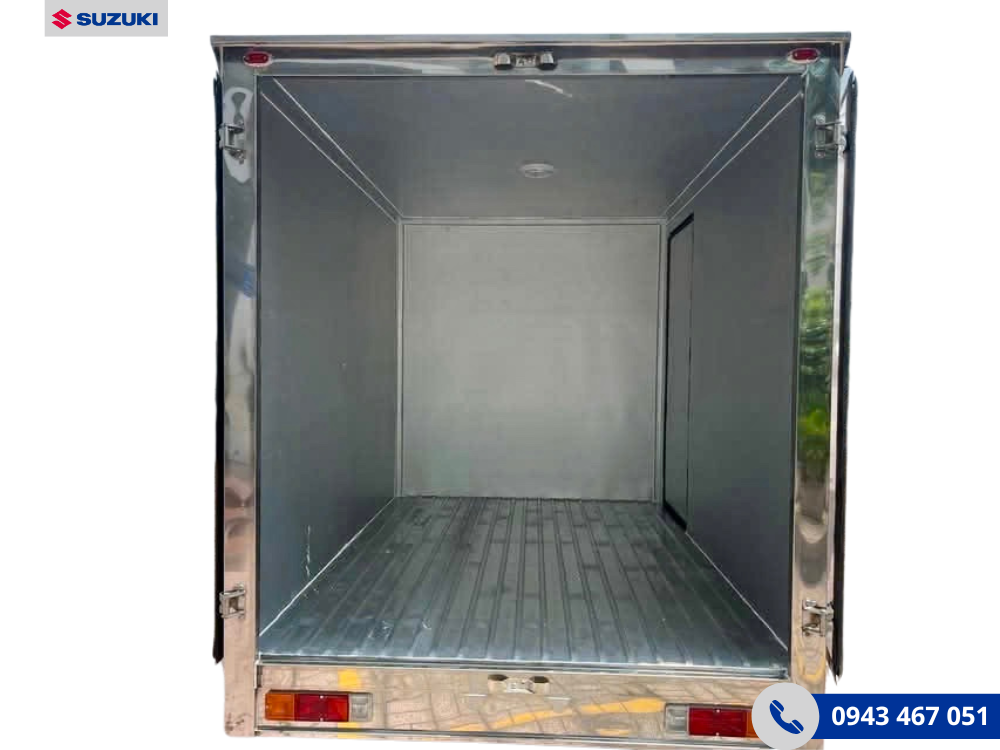 Mẫu xe Suzuki Carry Pro thùng kín composite tại Suzuki Việt Nhật