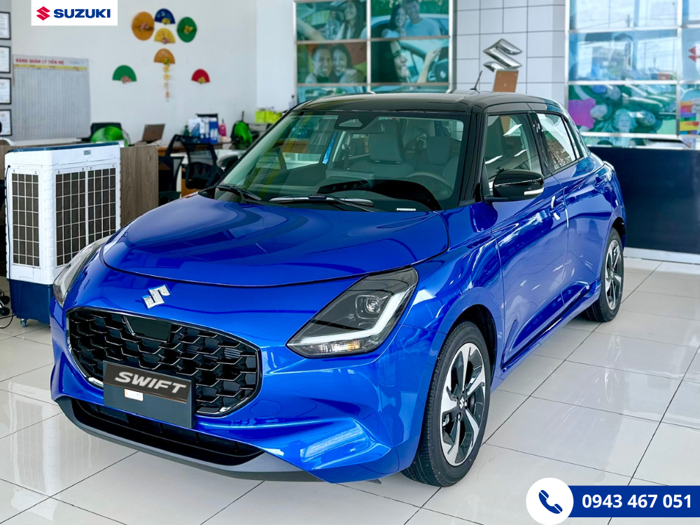 Mẫu xe Suzuki Swift 2025 tại Suzuki Việt Nhật