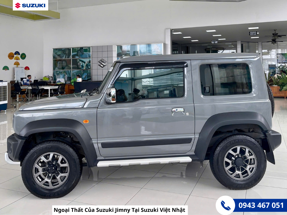 Ngoại Thất Của Suzuki Jimny Tại Suzuki Việt Nhật 