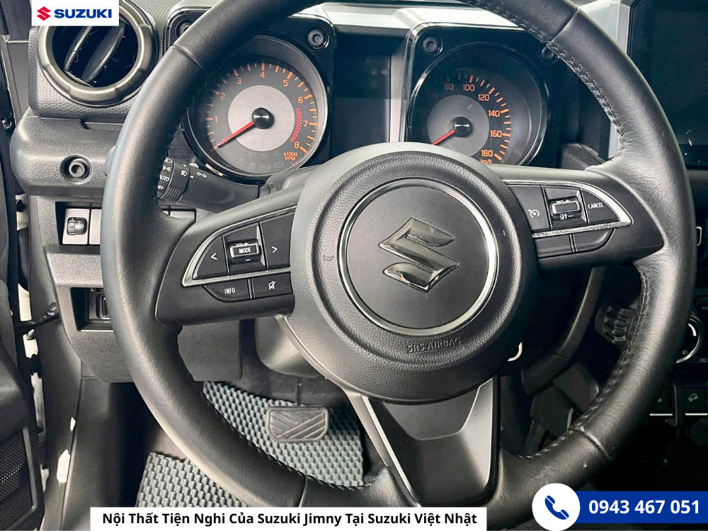 Nội Thất Tiện Nghi Của Suzuki Jimny Tại Suzuki Việt Nhật 