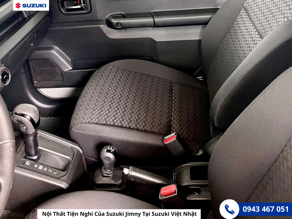 Nội Thất Tiện Nghi Của Suzuki Jimny Tại Suzuki Việt Nhật 