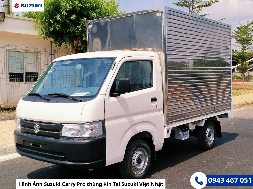 Hình Ảnh Suzuki carry pro thùng kín