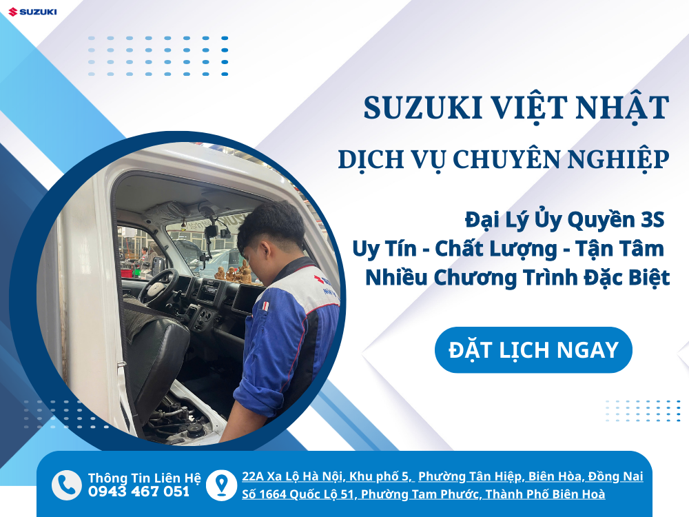 Dịch vụ tại Suzuki Việt Nhật