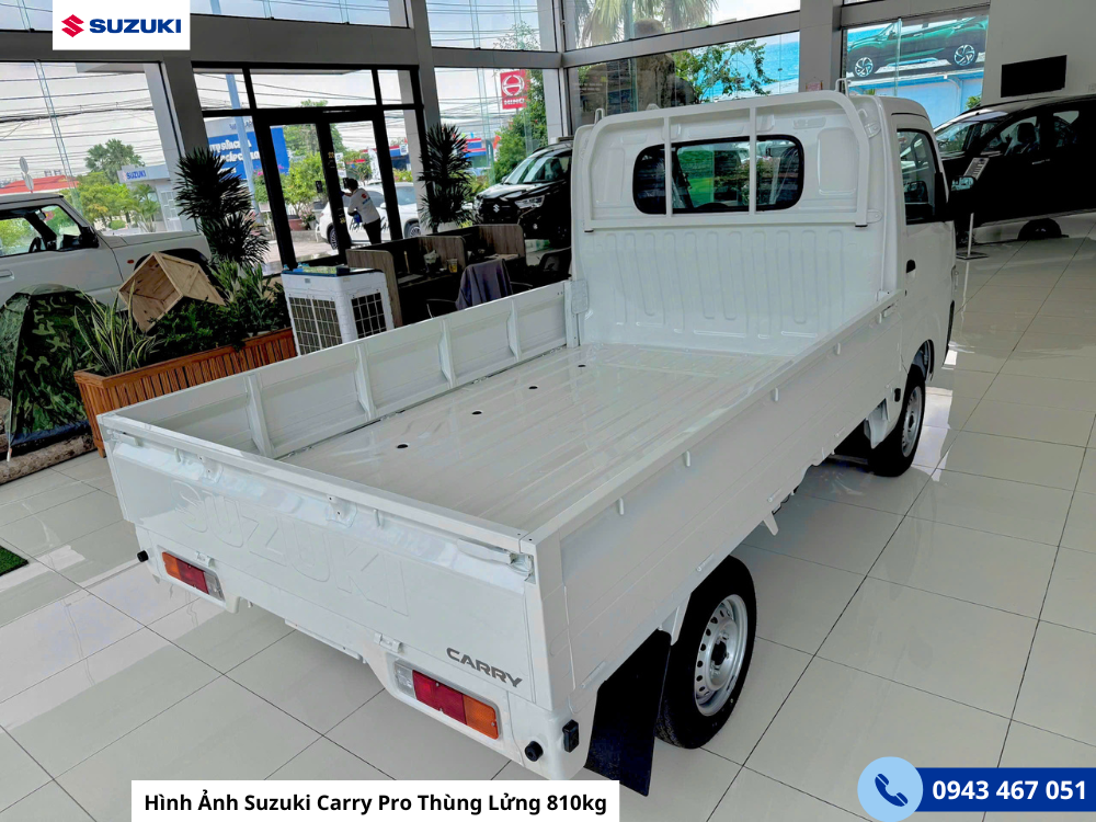 Hình Ảnh Suzuki Carry Pro Thùng Lửng 810kg